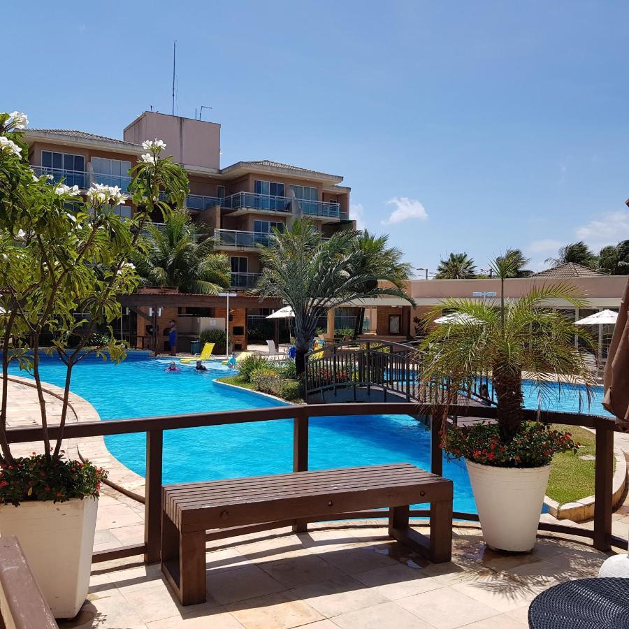 Palm Beach Porto Das Dunas, Apartamento Todo Climatizado Terreo A 350 Metros Beach Park Aquiraz Bagian luar foto