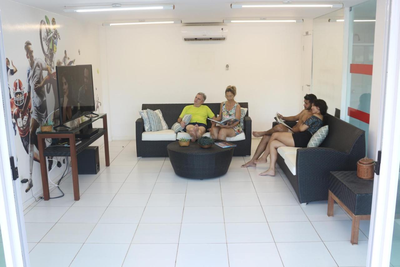 Palm Beach Porto Das Dunas, Apartamento Todo Climatizado Terreo A 350 Metros Beach Park Aquiraz Bagian luar foto