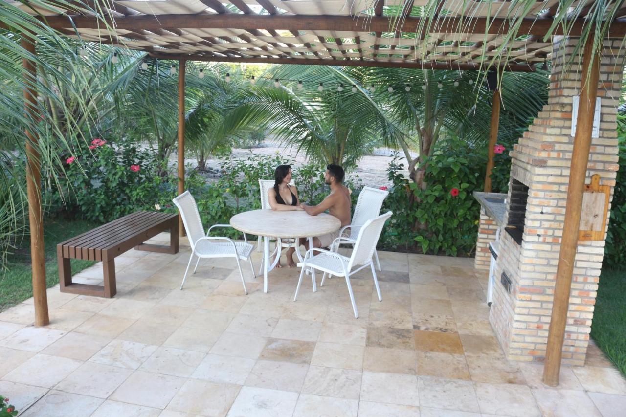 Palm Beach Porto Das Dunas, Apartamento Todo Climatizado Terreo A 350 Metros Beach Park Aquiraz Bagian luar foto